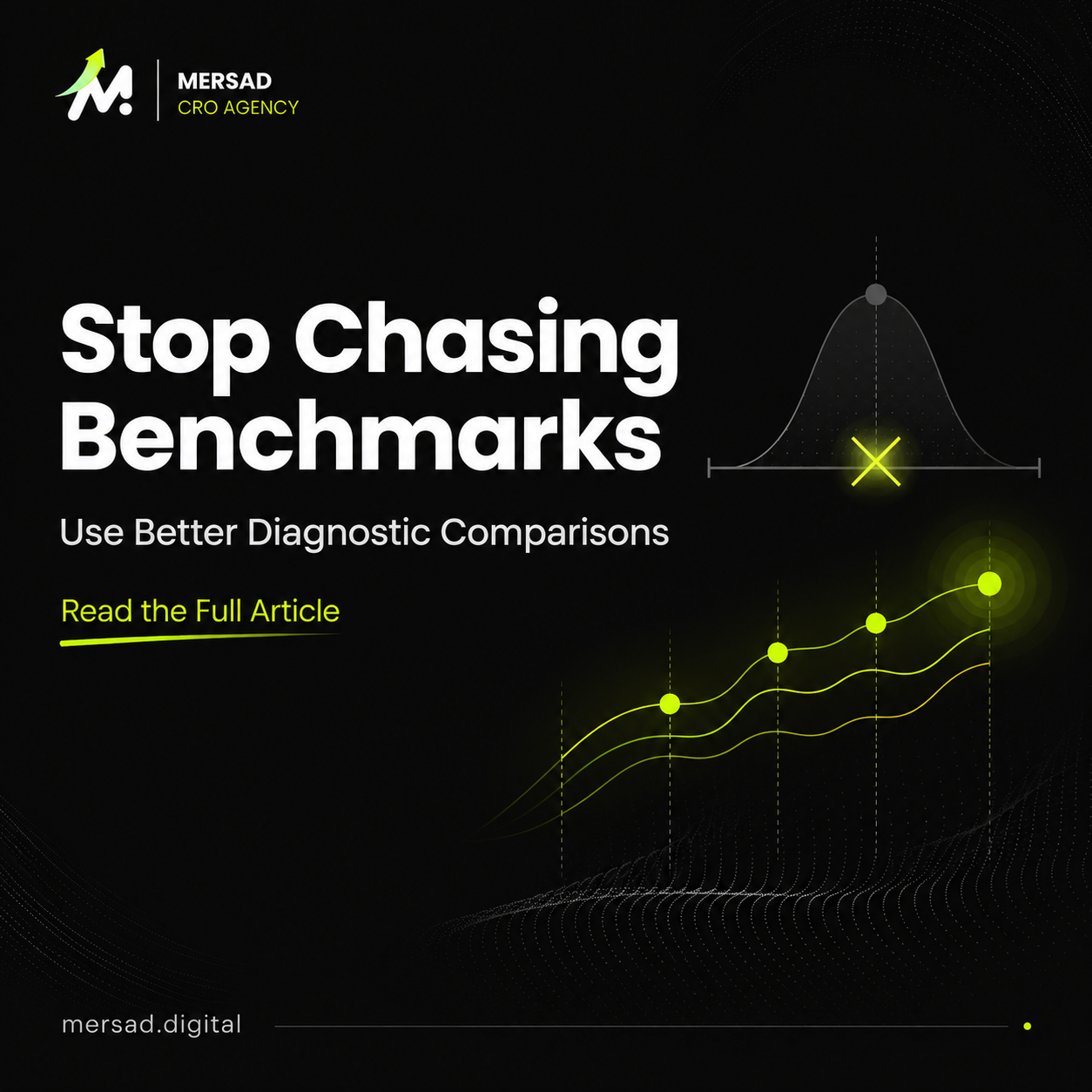 Stop Chasing Ecommerce Conversion Rate Benchmarks: Use These Diagnostic Comparisons Instead — Mersad ecommerce CRO insight.