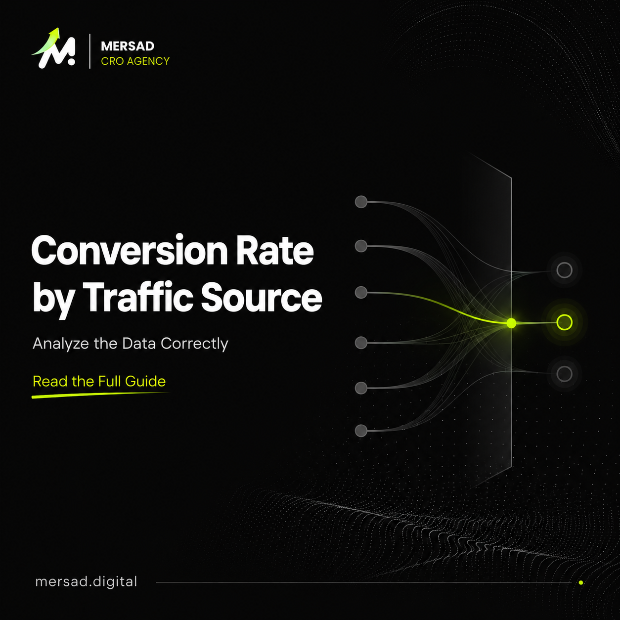 How to Analyze Ecommerce Conversion Rate by Traffic Source Without Misreading the Data — Mersad ecommerce CRO insight.