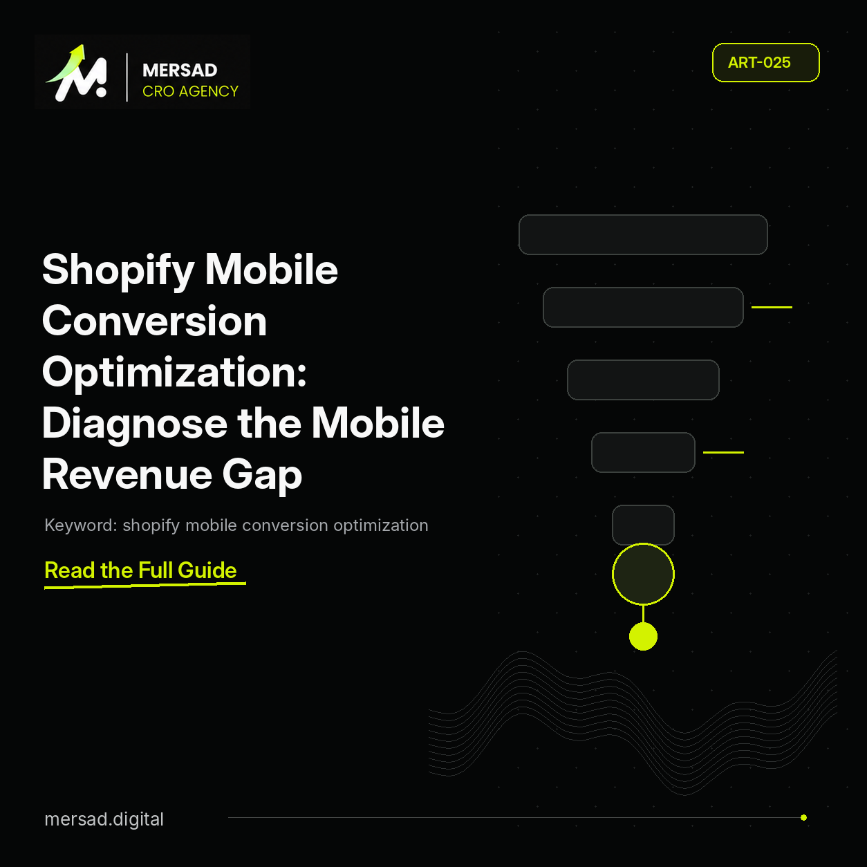 Shopify Mobile Conversion Optimization: Diagnose the Mobile Revenue Gap — Mersad ecommerce CRO insight.