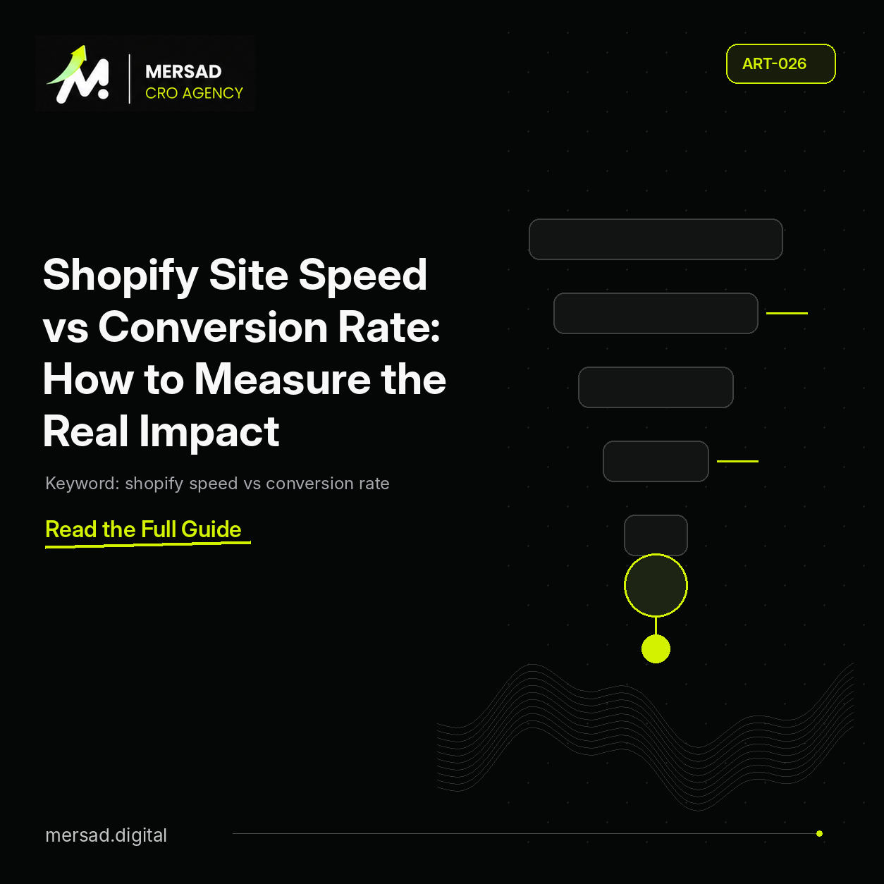 Shopify Site Speed vs Conversion Rate: How to Measure the Real Impact — Mersad ecommerce CRO insight.