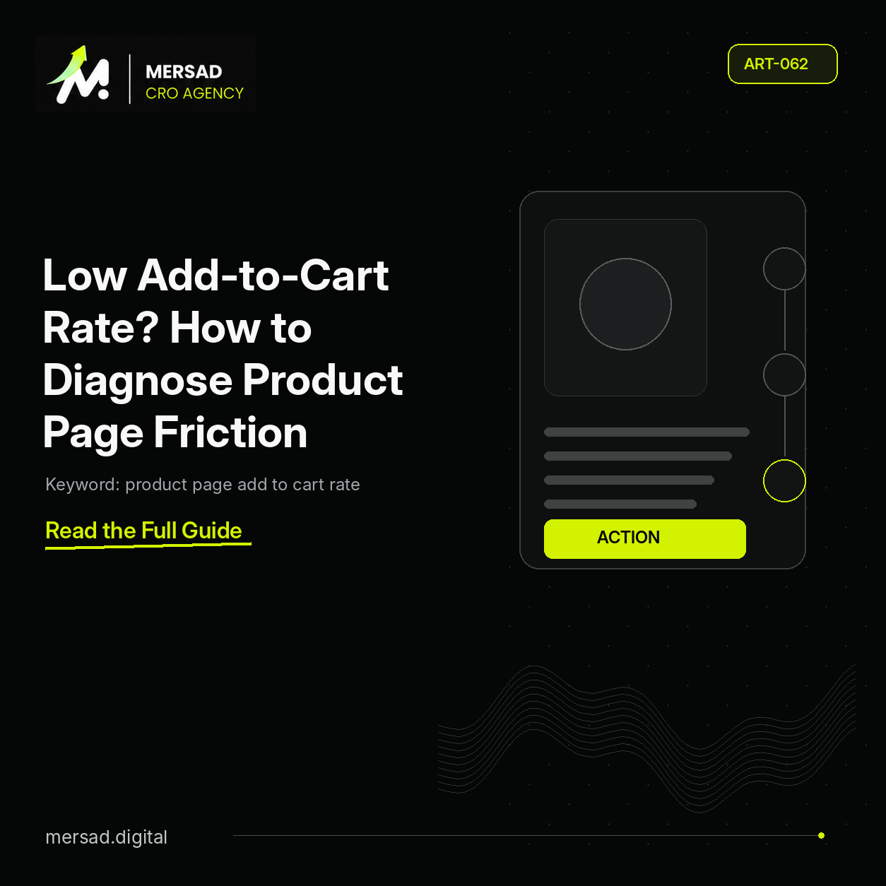 Low Add-to-Cart Rate? How to Diagnose Product Page Friction — Mersad ecommerce CRO insight.