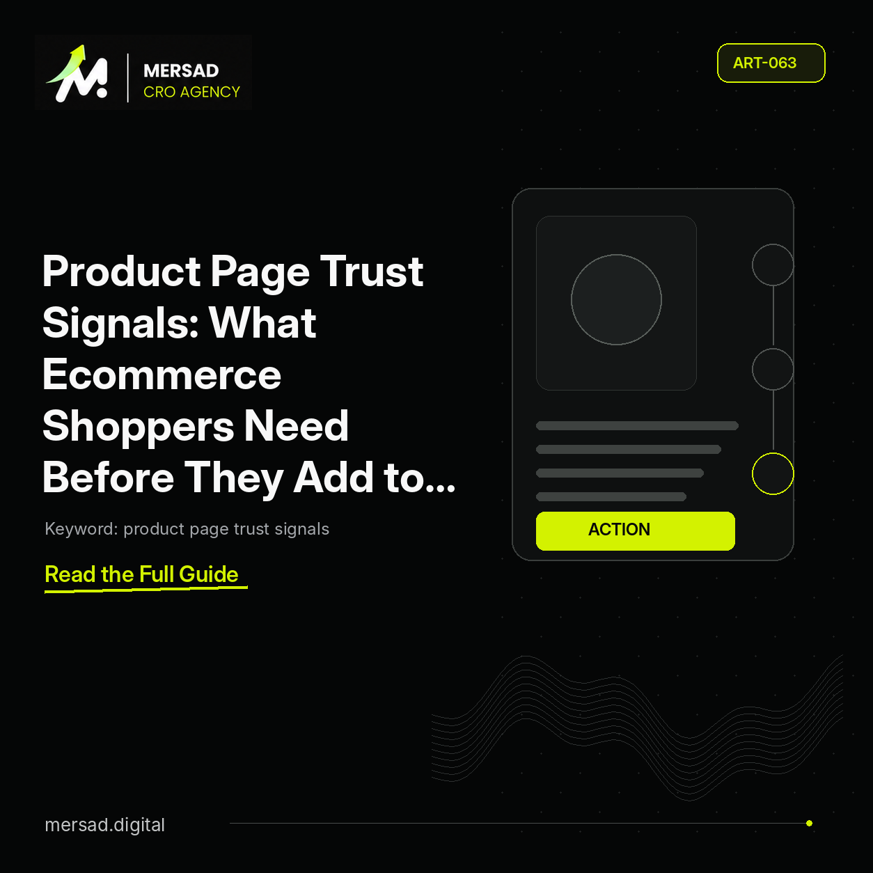 Product Page Trust Signals: What Ecommerce Shoppers Need Before They Add to Cart — Mersad ecommerce CRO insight.