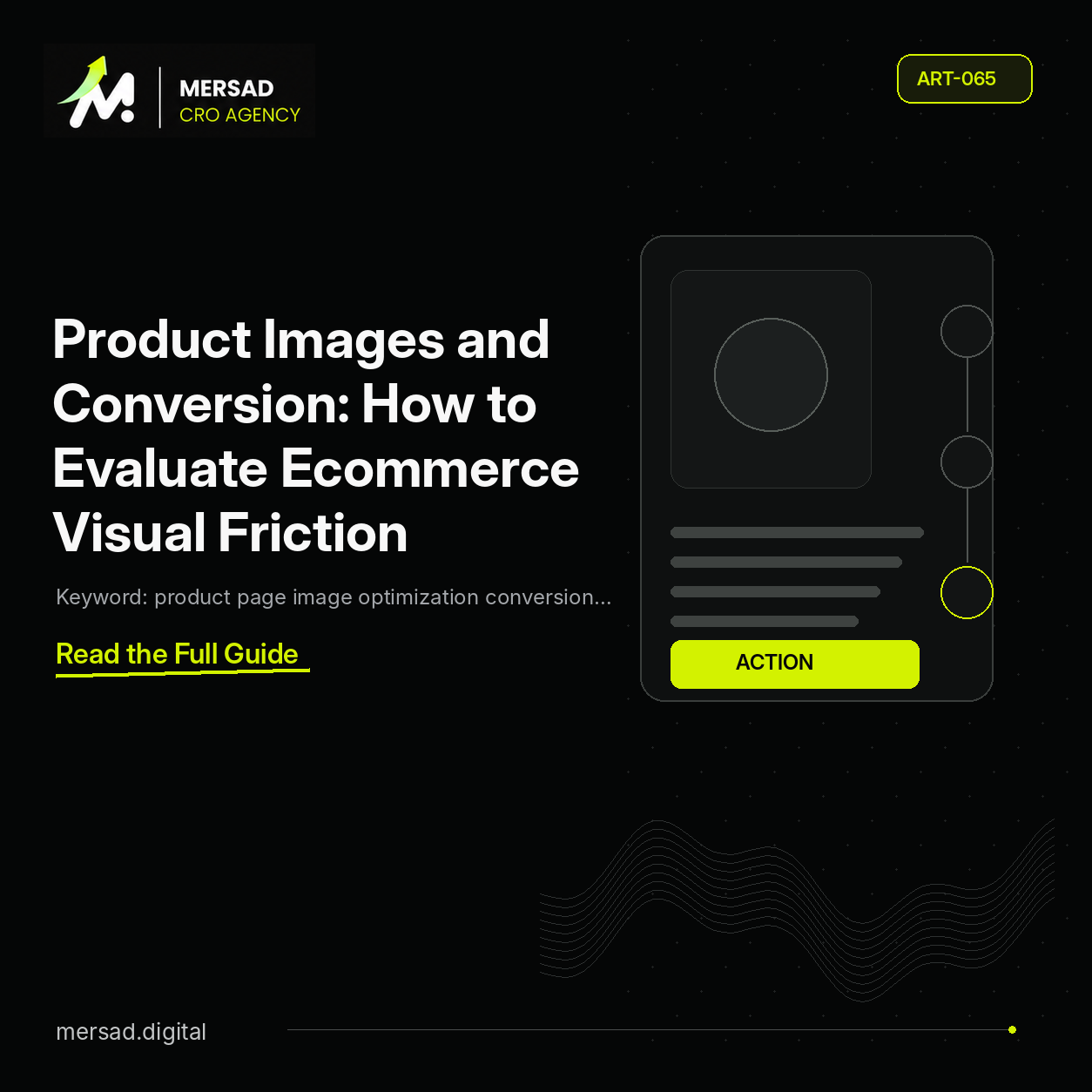Product Images and Conversion: How to Evaluate Ecommerce Visual Friction — Mersad ecommerce CRO insight.