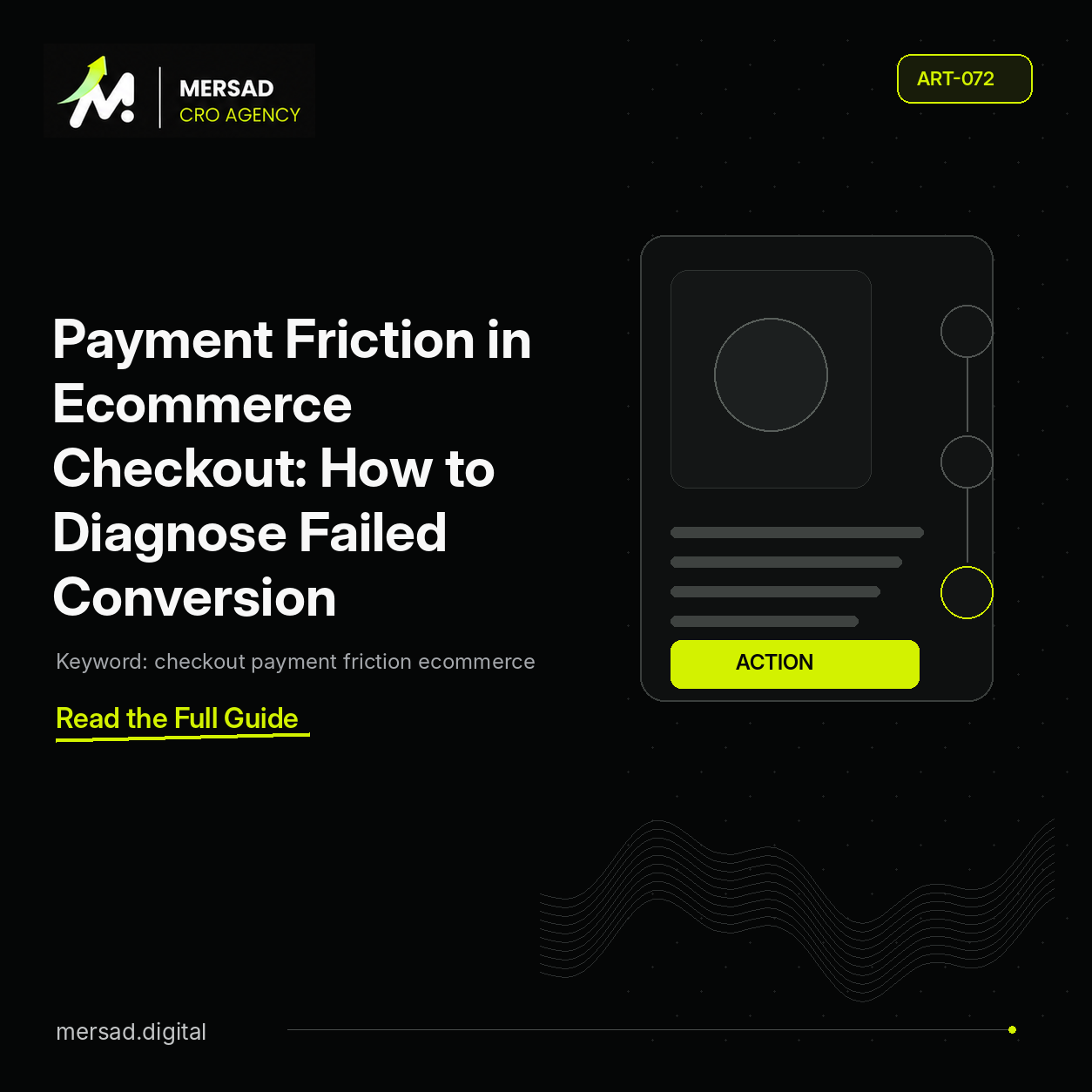Payment Friction in Ecommerce Checkout: How to Diagnose Failed Conversion — Mersad ecommerce CRO insight.