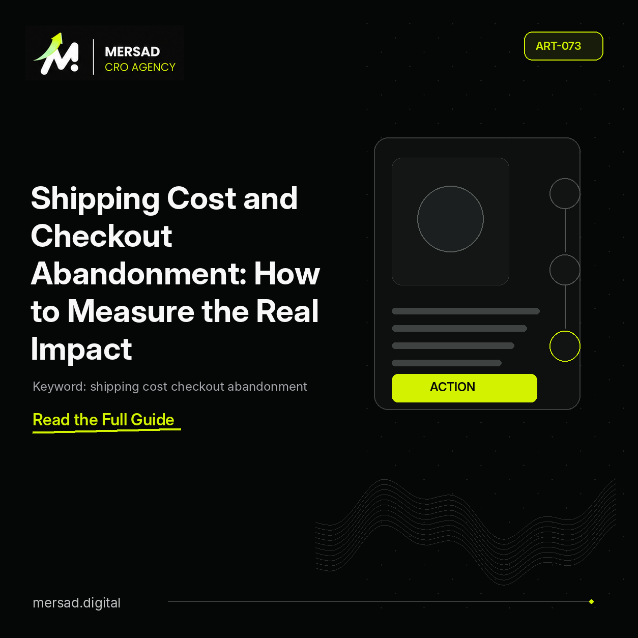 Shipping Cost and Checkout Abandonment: How to Measure the Real Impact — Mersad ecommerce CRO insight.