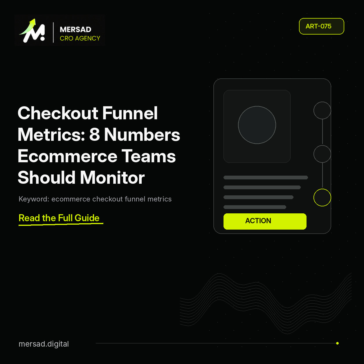 Checkout Funnel Metrics: 8 Numbers Ecommerce Teams Should Monitor — Mersad ecommerce CRO insight.