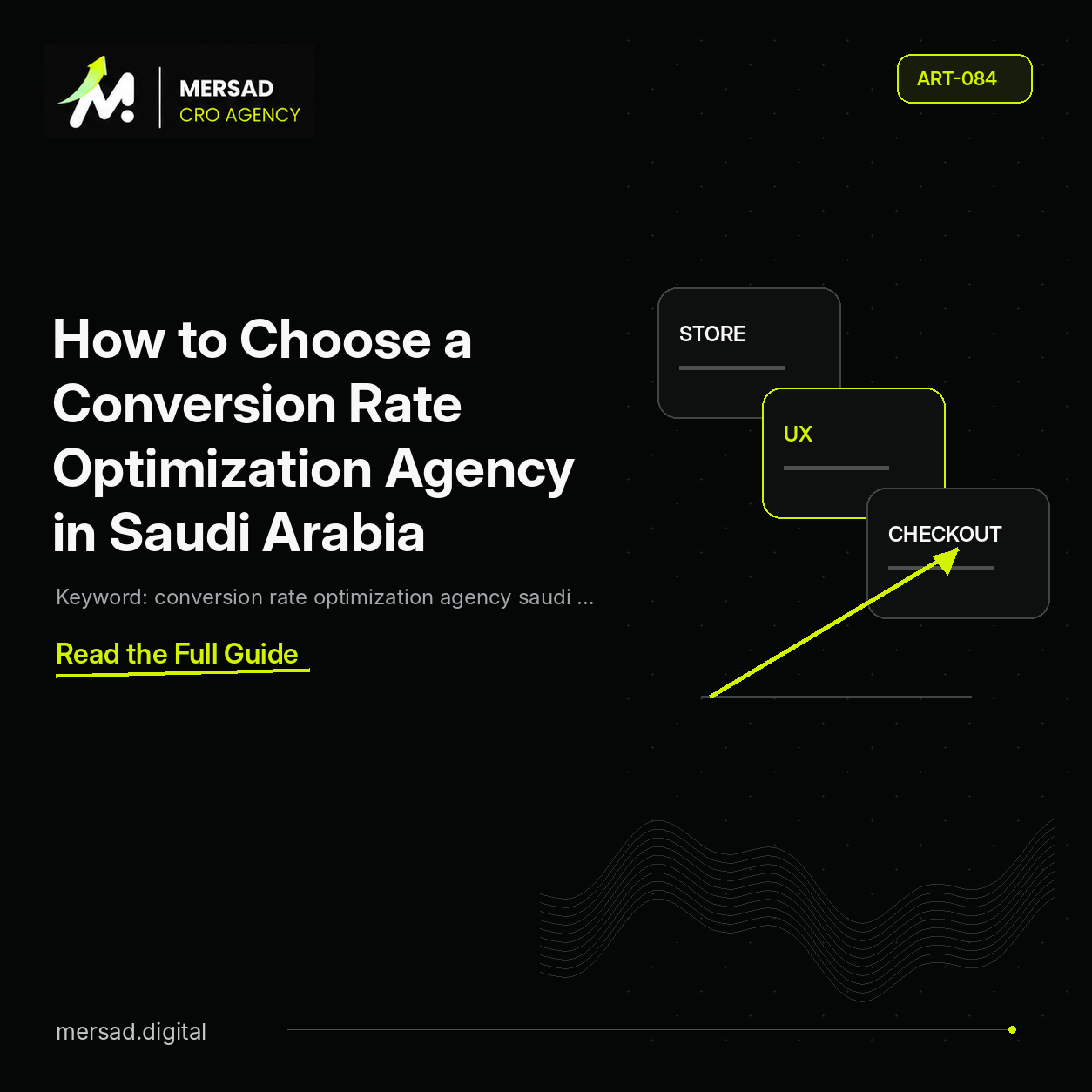 How to Choose a Conversion Rate Optimization Agency in Saudi Arabia — Mersad ecommerce CRO insight.