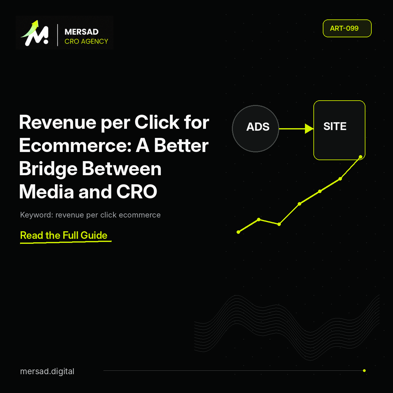 Revenue per Click for Ecommerce: A Better Bridge Between Media and CRO — Mersad ecommerce CRO insight.